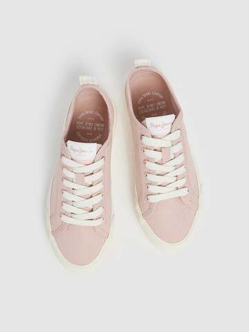 Pepe Jeans Sneakers 'Allen Band' in Pink