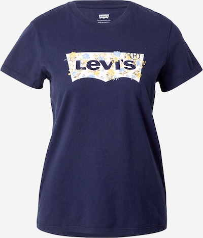 LEVI'S ® Majica 'THE PERFECT' u mornarsko plava / svijetloplava / žuta / bijela, Pregled proizvoda