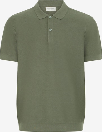 T-Shirt ' CFEdward ' Casual Friday en vert : devant