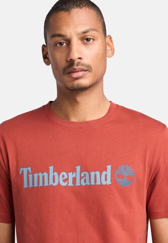 TIMBERLAND Shirt in Rot