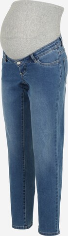 Tapered Jeans 'ZIA' de la Vero Moda Maternity pe albastru: față