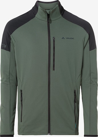 VAUDE Funktionele fleece-jas 'Elope' in Groen: voorkant