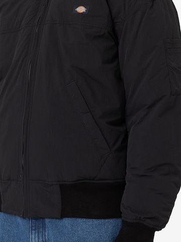 DICKIES Übergangsjacke in Schwarz