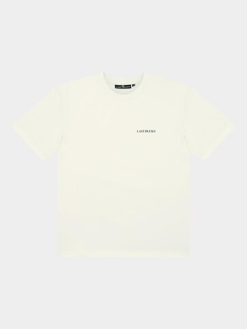 T-Shirt 'Last Bucks | Sinner & Saint Tee' Last Bucks en blanc : devant