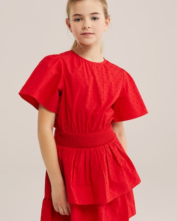 WE Fashion Kleid in Rot: Vorderseite