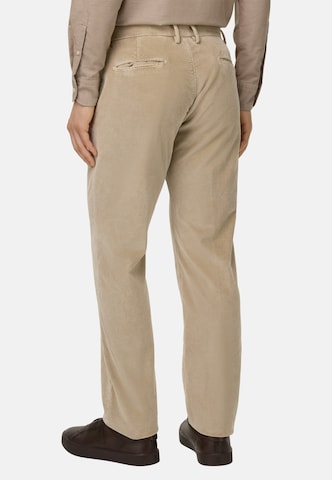 Boggi Milano Обычный Плиссированные брюки в Бежевый