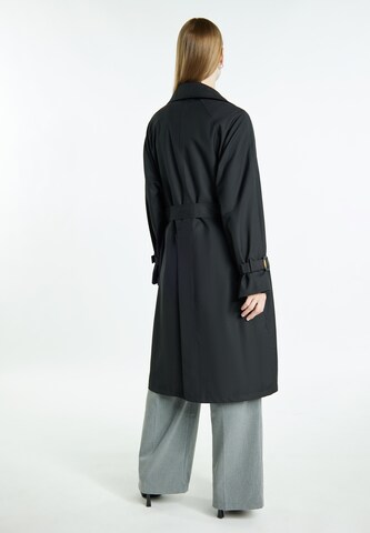 Palton de primăvară-toamnă de la DreiMaster Klassik pe negru