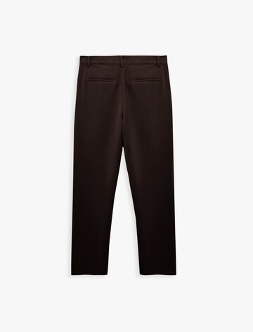 Koton Loose fit Pleat-front trousers in Brown