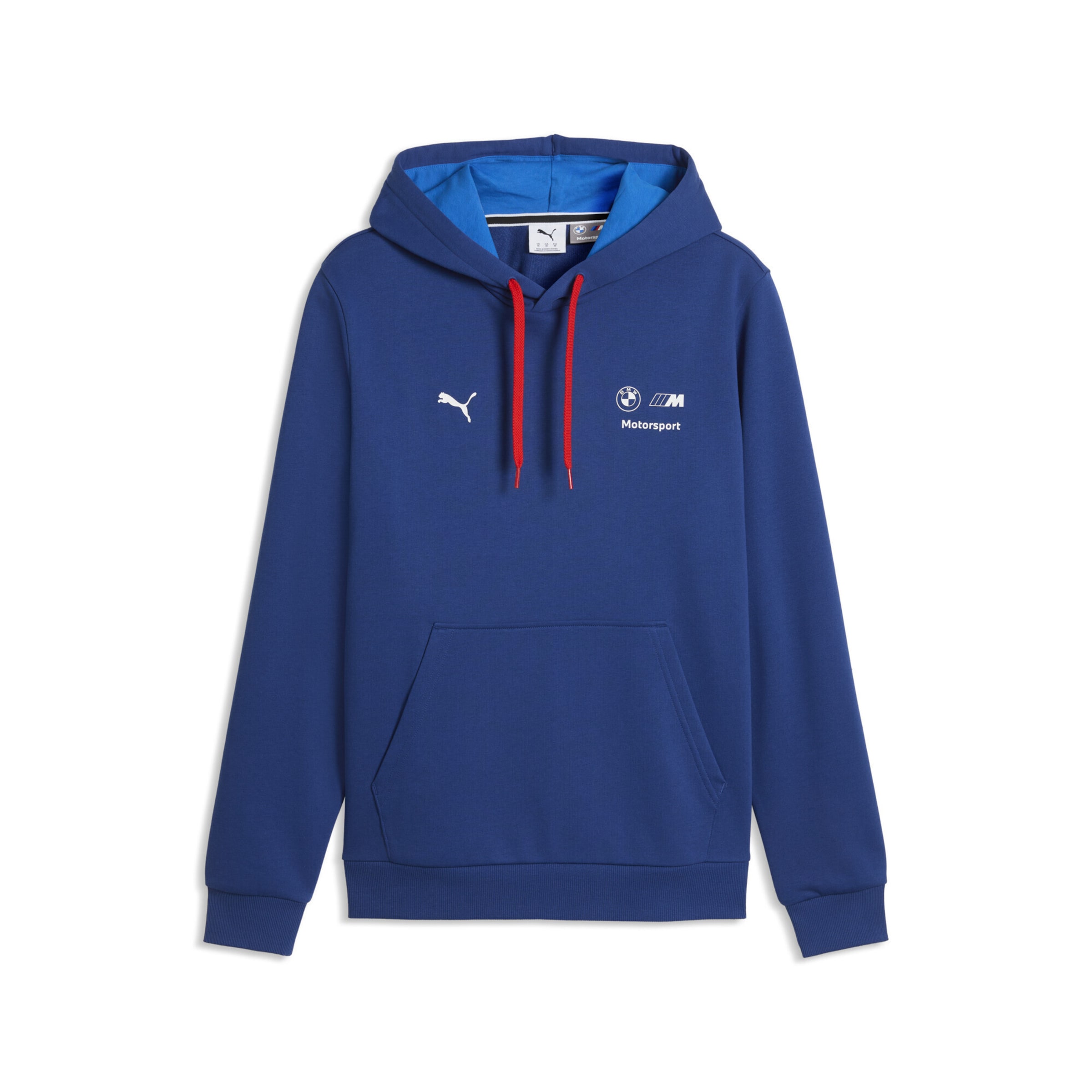 PUMA Sweatshirt 'BMW M Motorsport Essentials' in Blau: Vorderseite