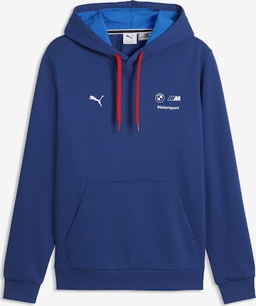 PUMA Sweatshirt 'BMW M Motorsport Essentials' in Blau: Vorderseite
