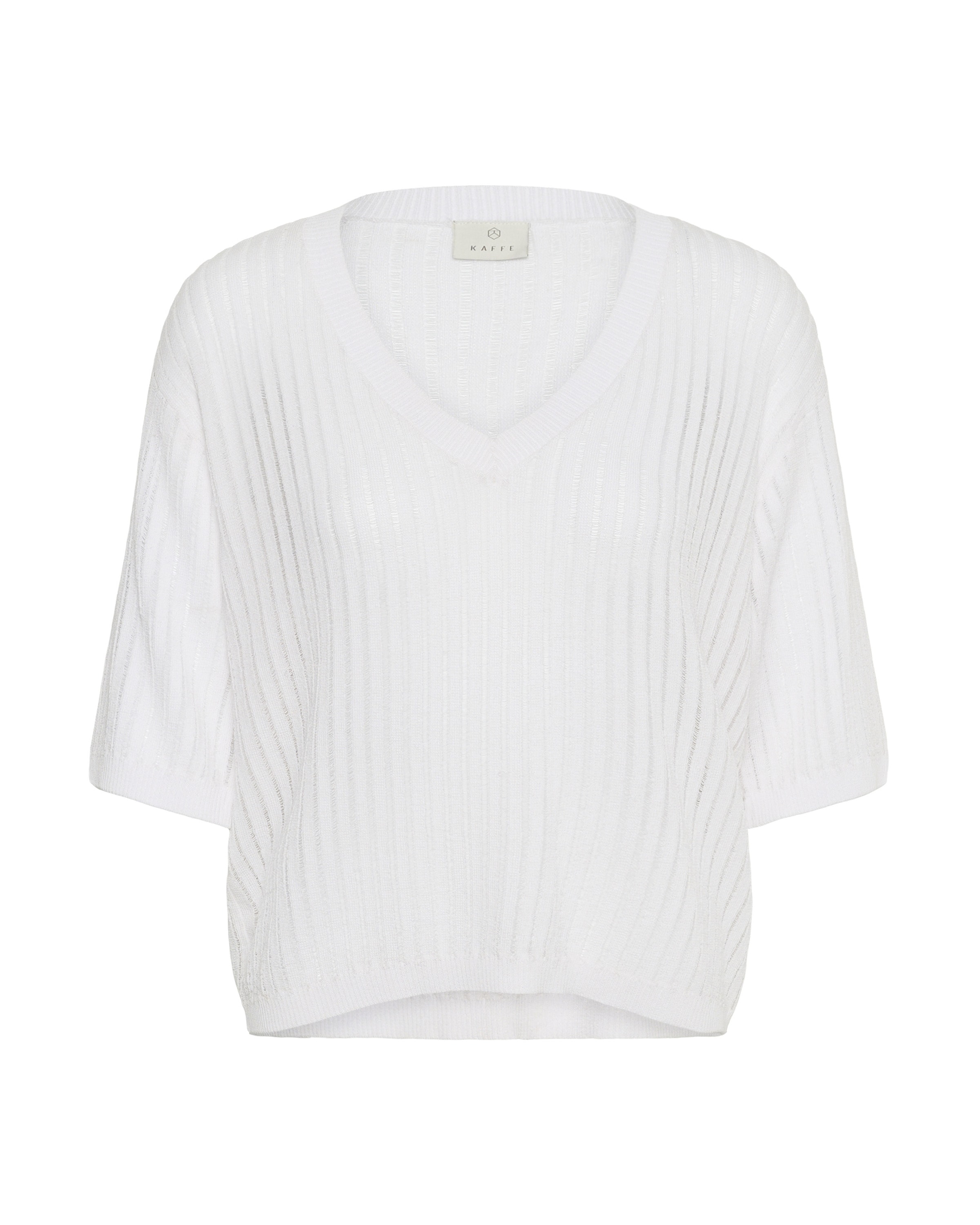 Pull-over 'KAAbalina' Kaffe en blanc : devant