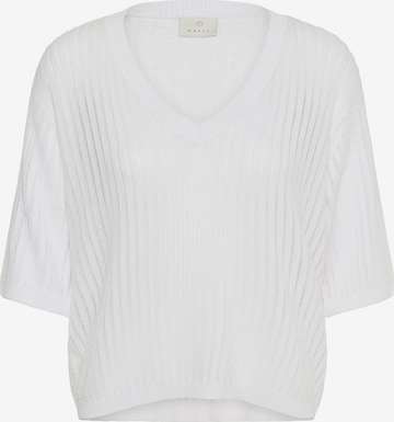 Pull-over 'KAAbalina' Kaffe en blanc : devant