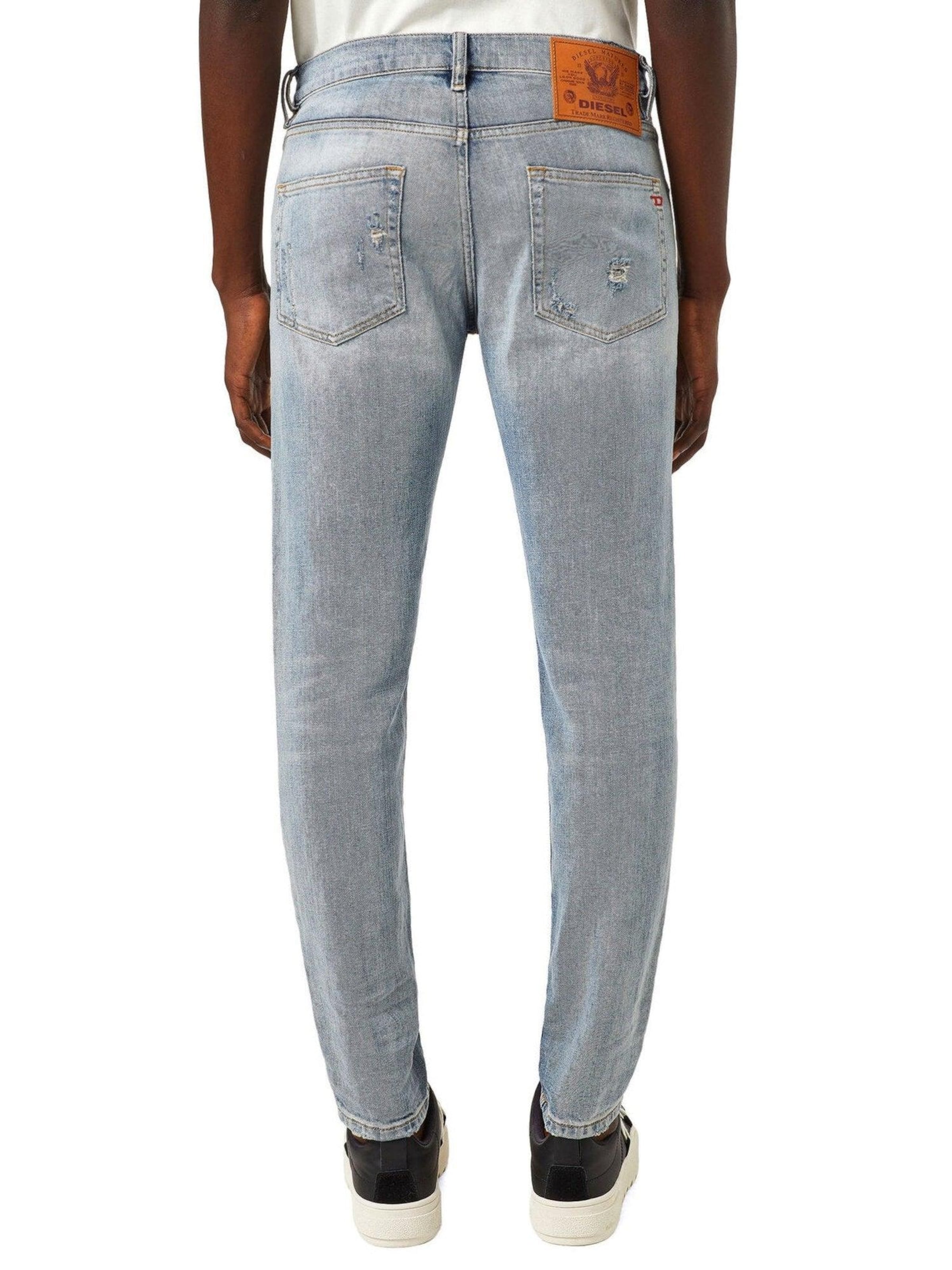 Coupe slim Jean 'D-STRUKT' DIESEL en bleu