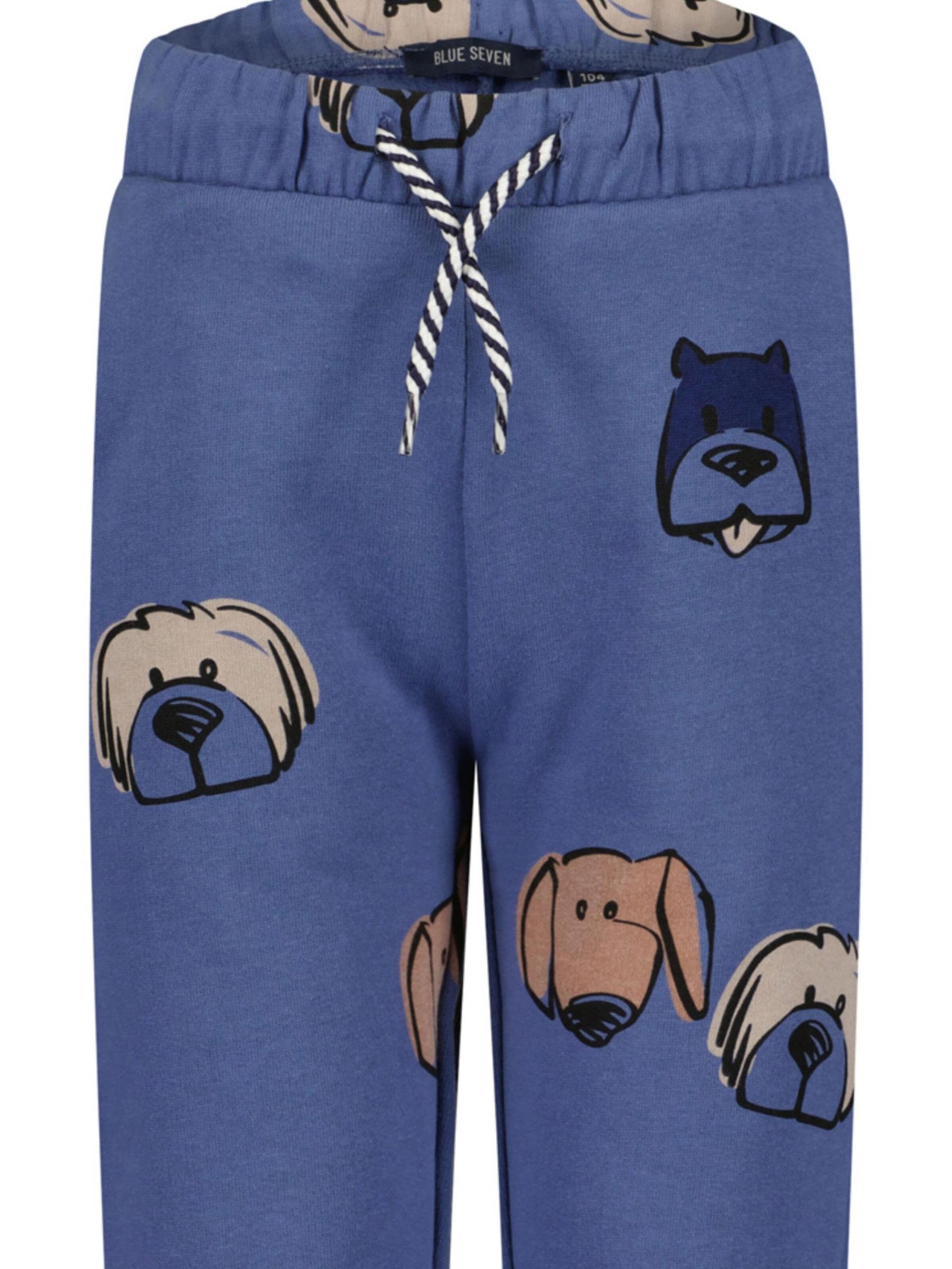 BLUE SEVEN Tapered Trousers in Blue