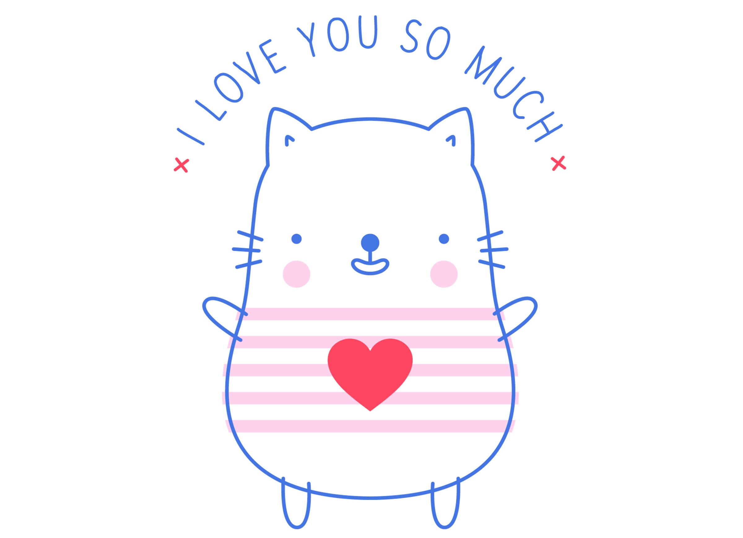 LILIPUT Erstausstattungspaket 10tlg. weiß "I love you so much" in Weiß