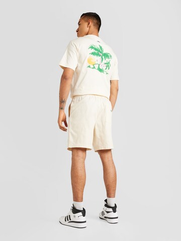 regular Pantaloni 'Leisure League Groundskeeper' di ADIDAS ORIGINALS in bianco