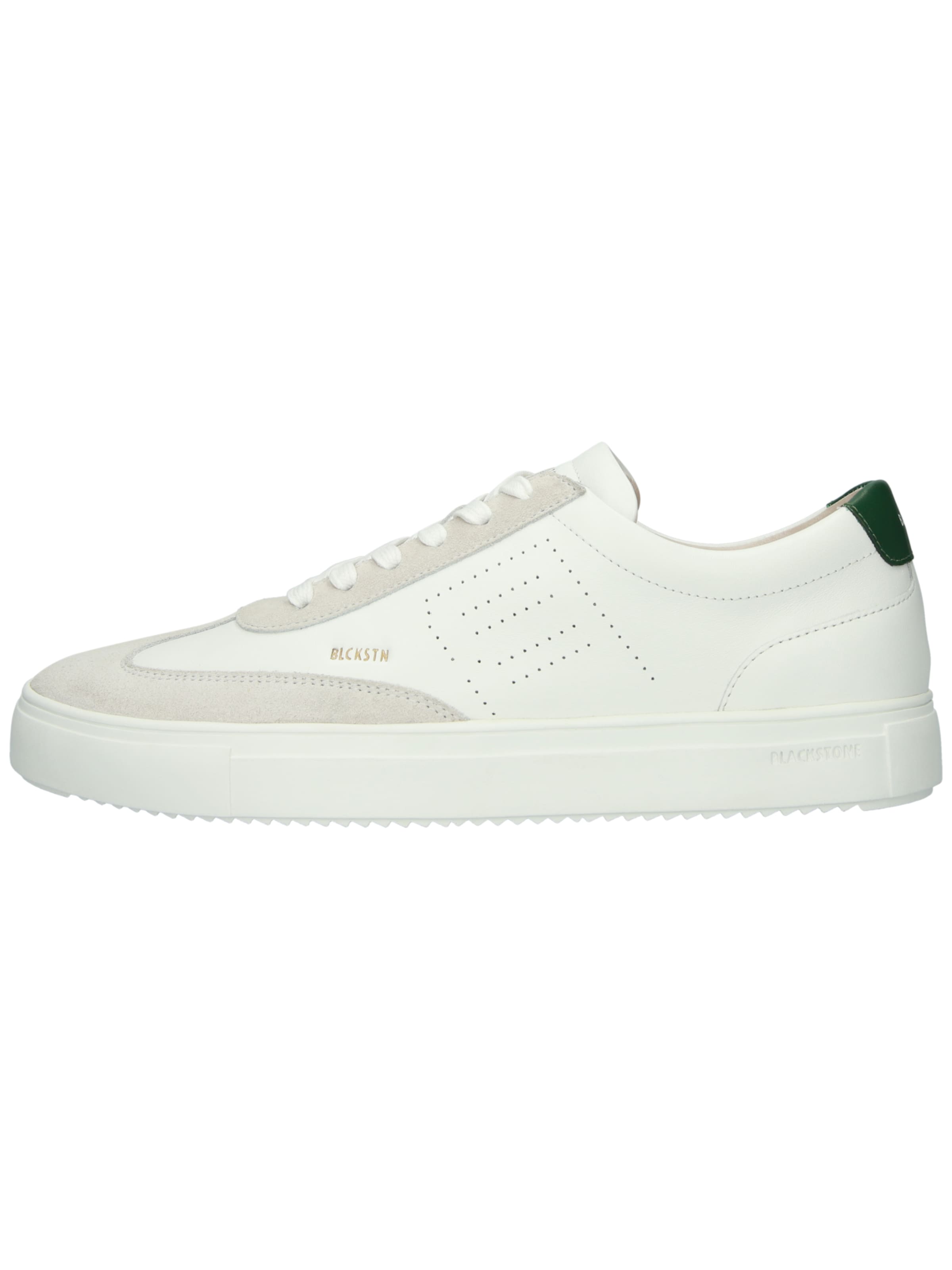 BLACKSTONE Zapatillas deportivas bajas 'Slate Harper DG518' en kitt / verde oscuro / blanco, Vista del producto