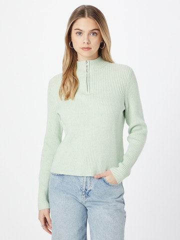 ONLY Пуловер 'Katia' в зелено: отпред