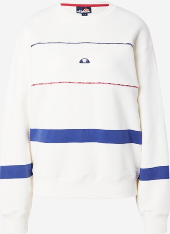 ELLESSE Sweatshirt 'Ida' in Wit: voorkant