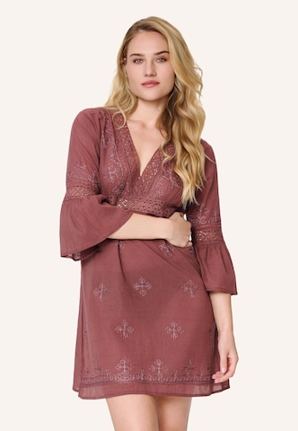 LingaDore Beach dress in Brown