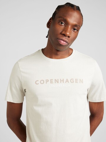 Lindbergh T-Shirt 'Copenhagen' in Weiß