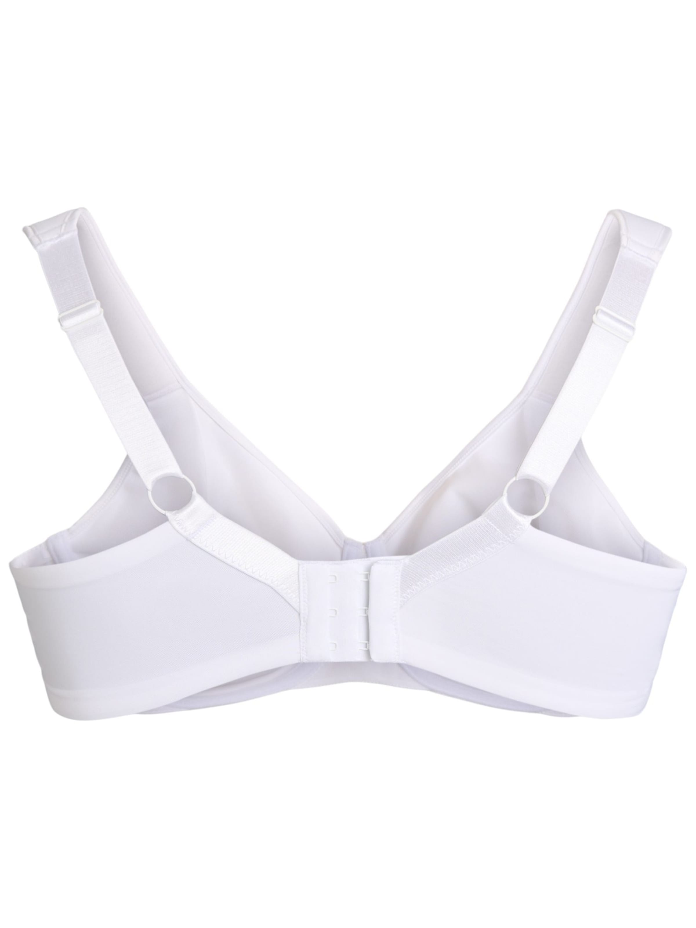 Devoted by Zizzi Бюстгальтер-минимайзер Бюстгальтер 'Lsanne' в Белый