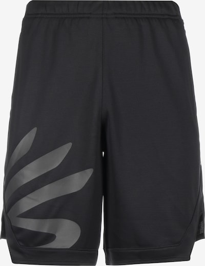 UNDER ARMOUR Urheiluhousut 'Curry Splash' koossa S värissä harmaa / musta, Tuotenäkymä