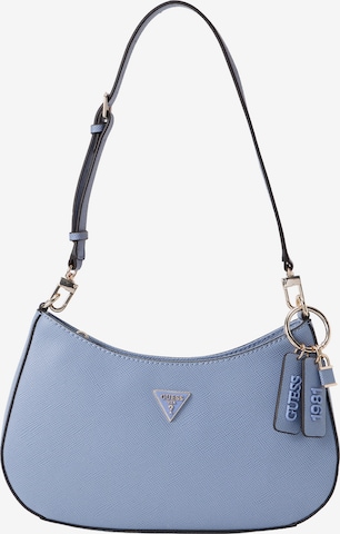 GUESS Наплечная сумка 'Noelle' в Синий: спереди