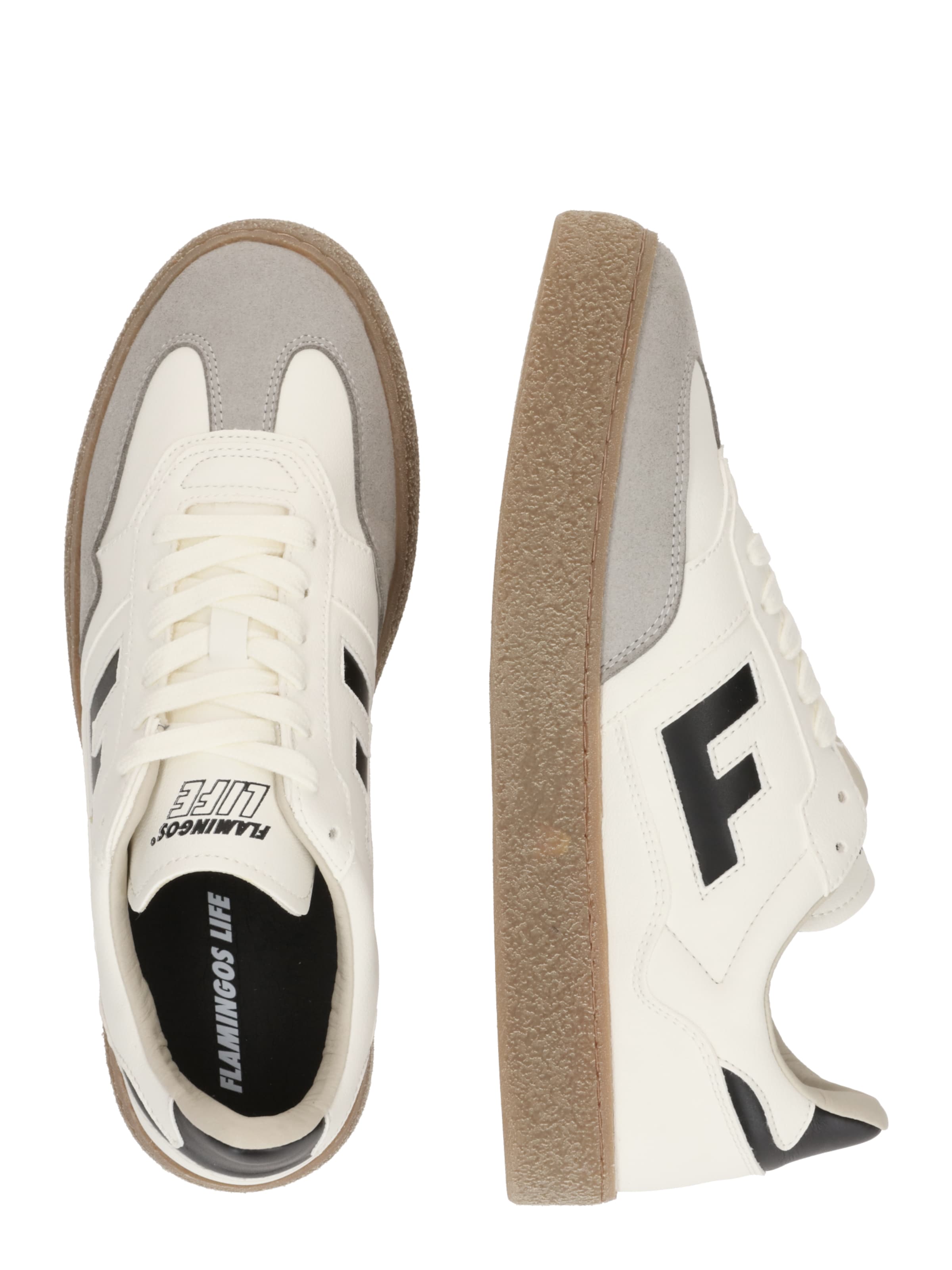 Baskets basses 'Burela Bold' Flamingos Life en beige