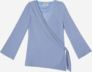 THE-ARE - Chaqueta de entretiempo en azul: frente