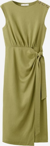 MANGO Kleid in Grün: Vorderseite
