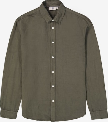 GARCIA Средняя посадка Рубашка в Зеленый: спереди