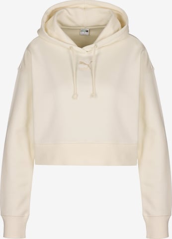 PUMA - Sweatshirt de desporto 'Classics' em branco: frente