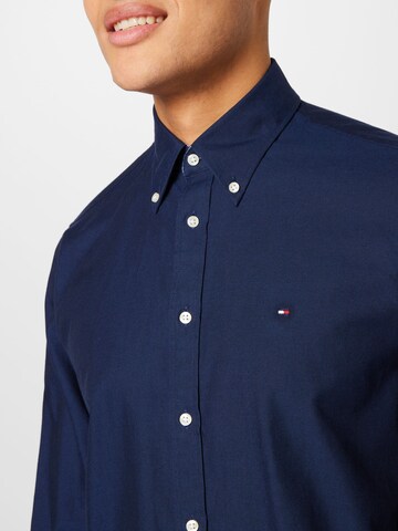 Tommy Hilfiger Tailored - Ajuste regular Camisa en azul