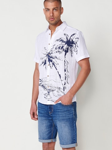 Regular fit Camicia di KOROSHI in bianco