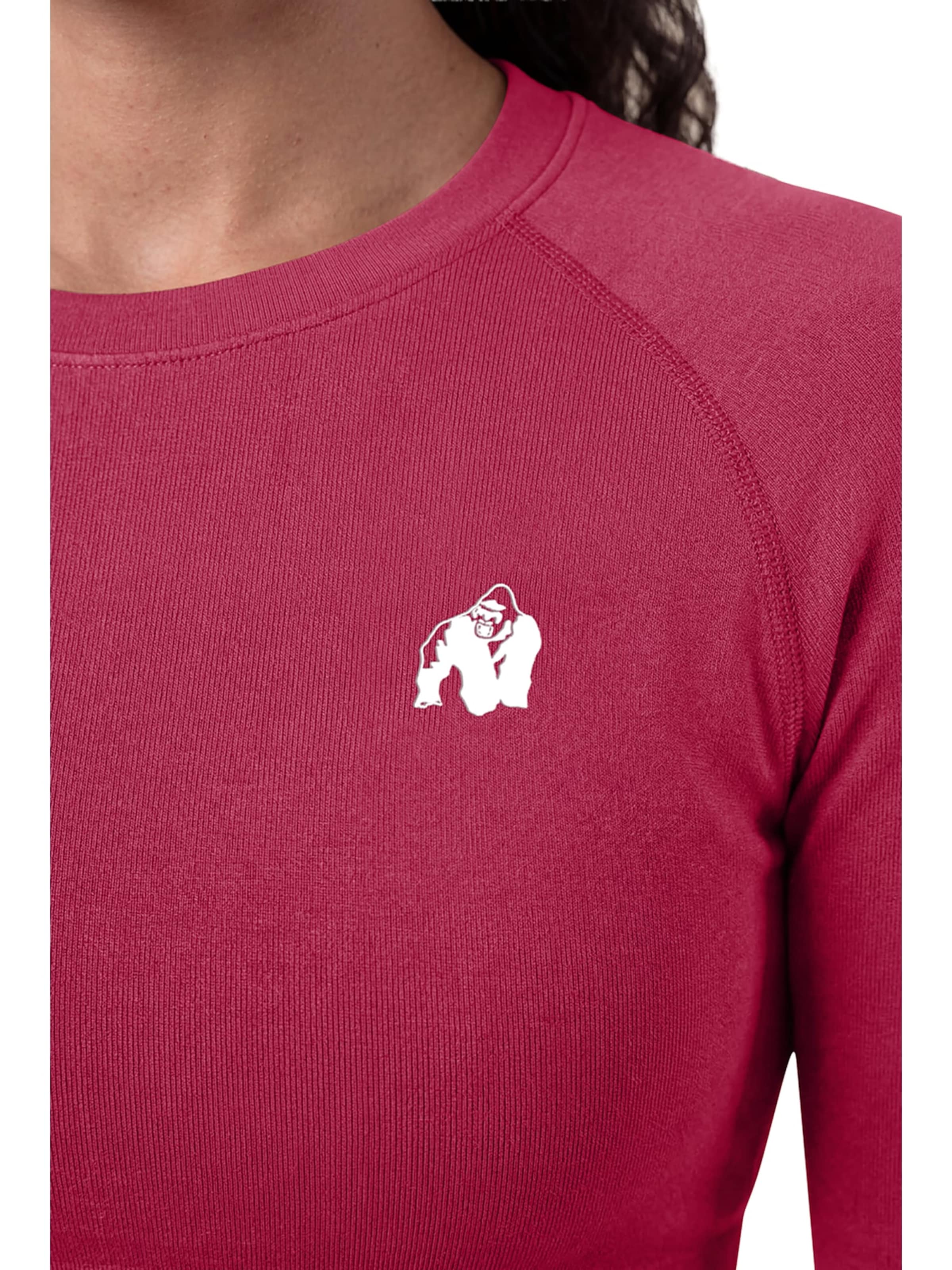 T-shirt fonctionnel 'Hilton Seamless' Gorilla Wear en rose