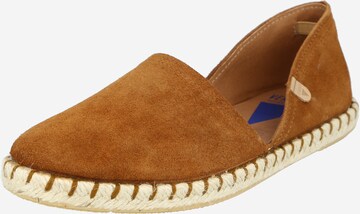 VERBENAS Espadrilles 'Carmen' in Bruin: voorkant