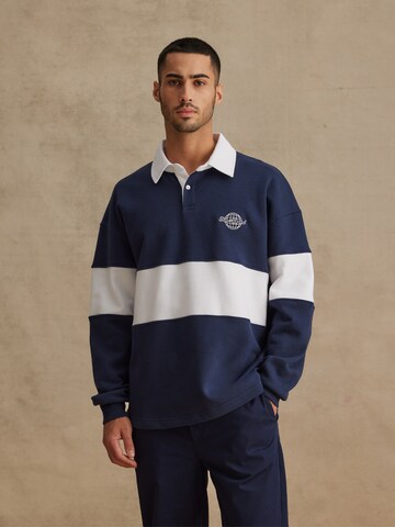 Sweat-shirt 'Samir' DAN FOX APPAREL en bleu