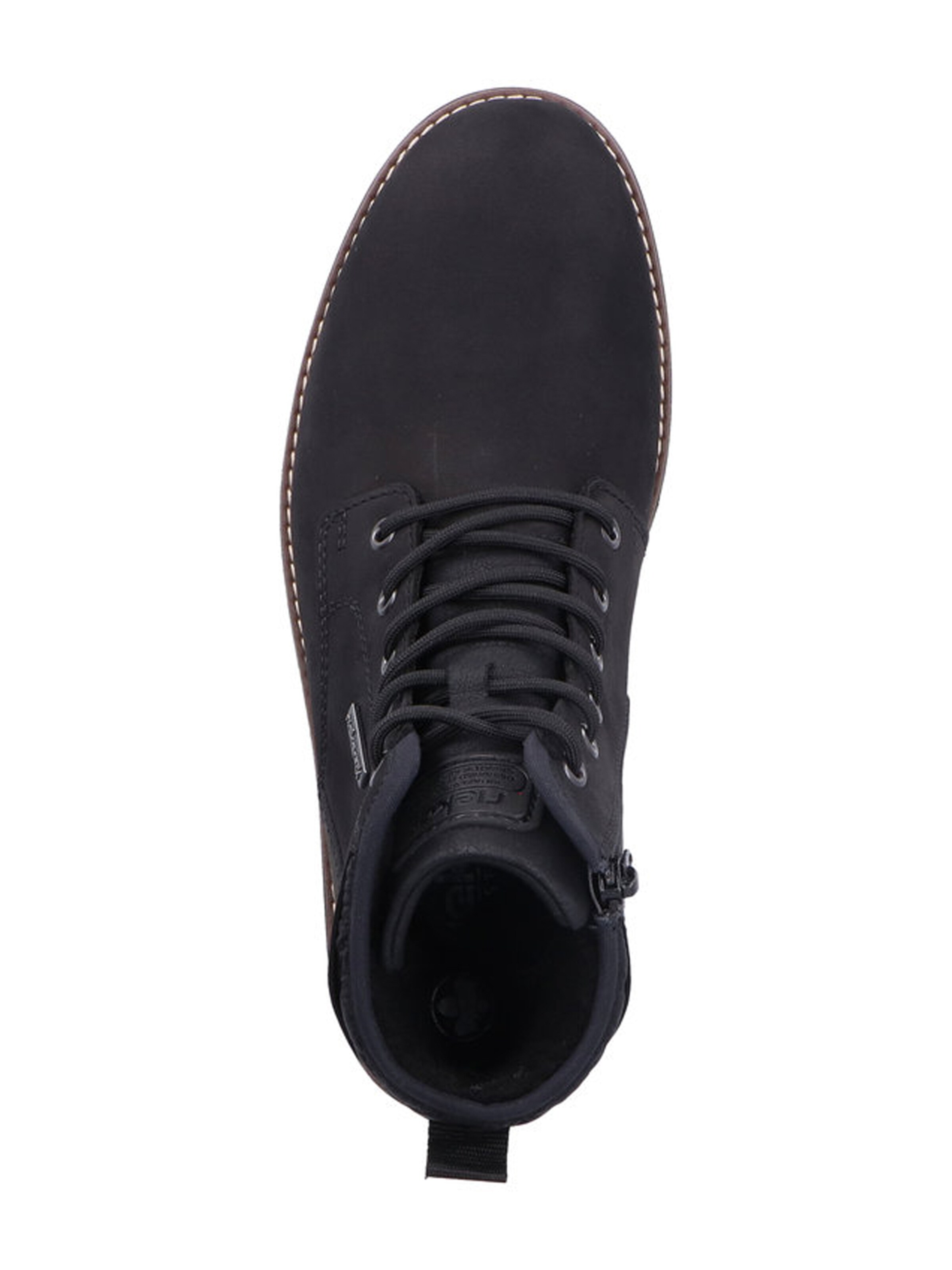Boots stringati di Rieker in nero