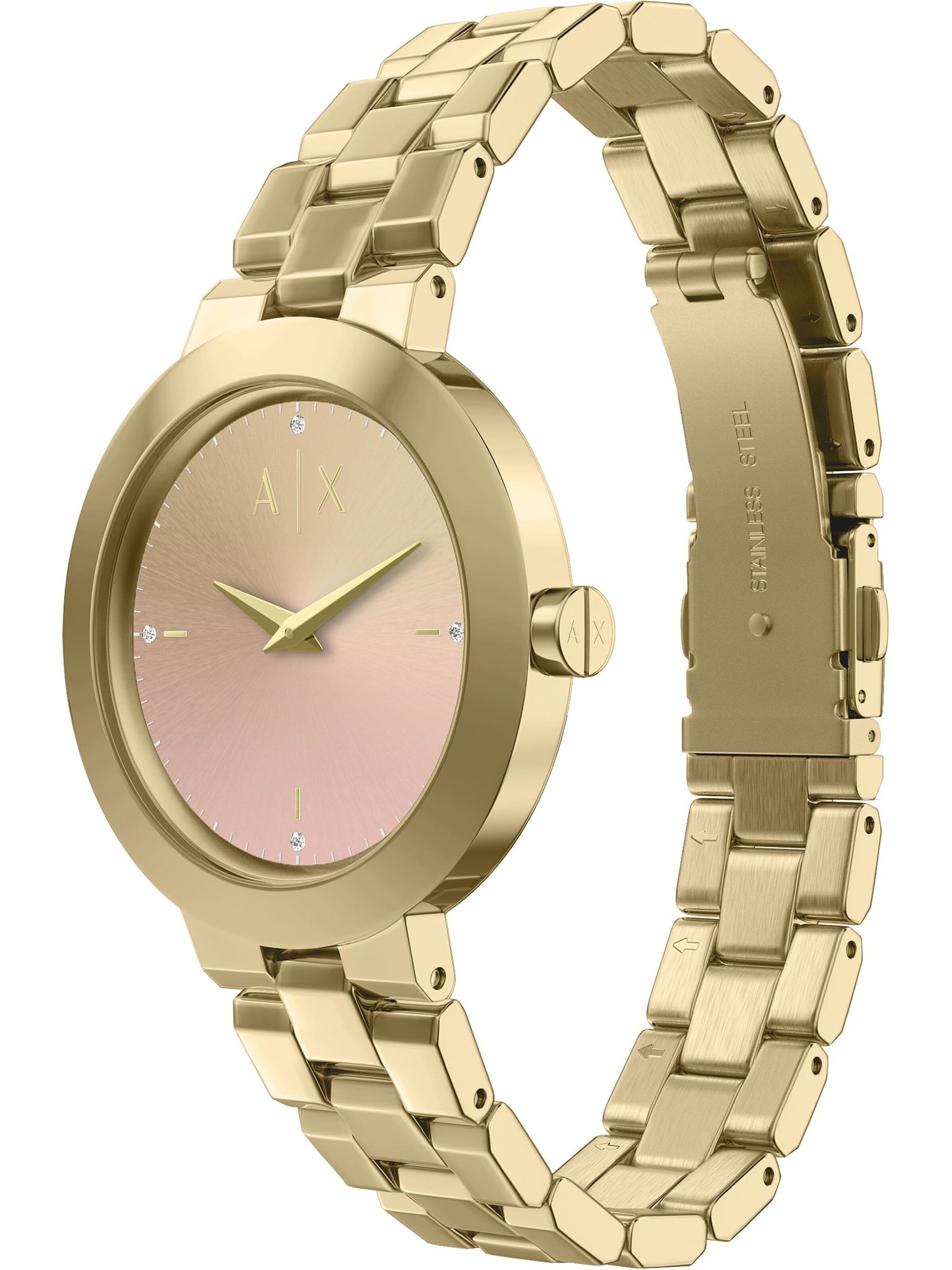 ARMANI EXCHANGE Uhr in Gold