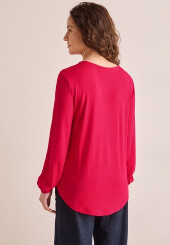 CECIL Bluse in Unifarbe in Rot