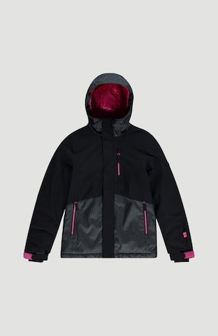 O'NEILL Outdoorová bunda 'Snow Coral Ski' – černá: přední strana