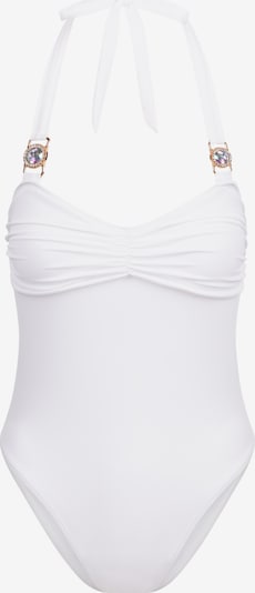 Moda Minx Swimsuit 'Amour Rouched' in White, Item view