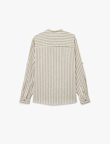 Koton Regular Fit Hemd in Beige