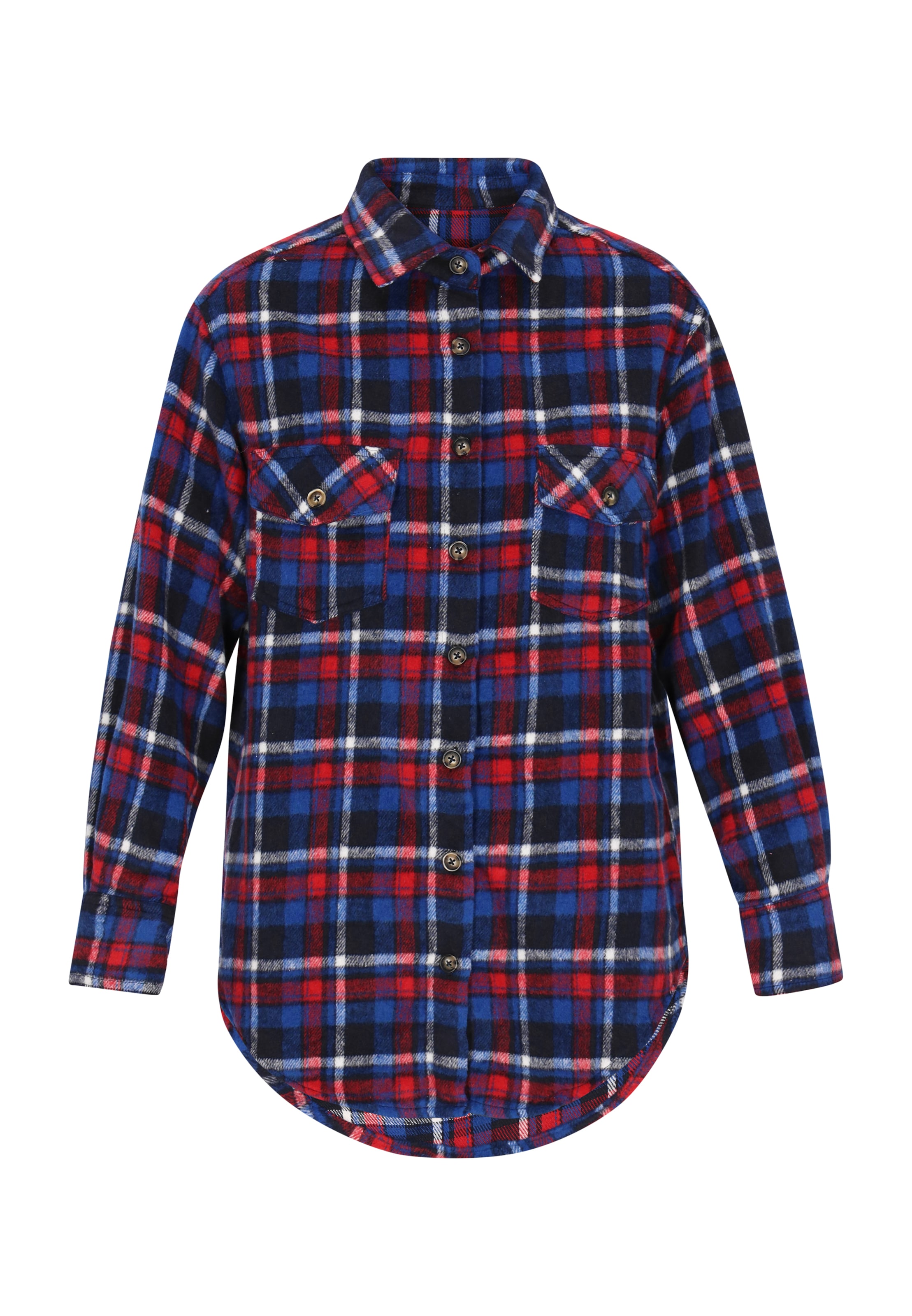 ROCKEASY Bluse in Blau: Vorderseite