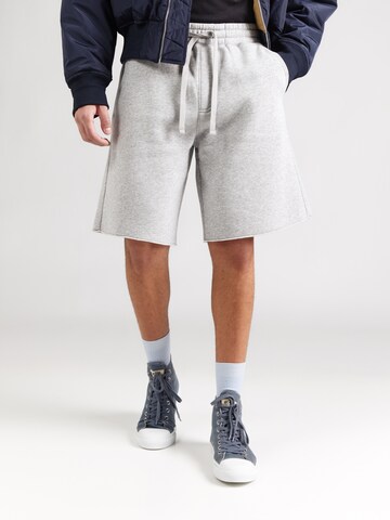 HOLLISTER Normální Sportovní kalhoty – šedá: přední strana