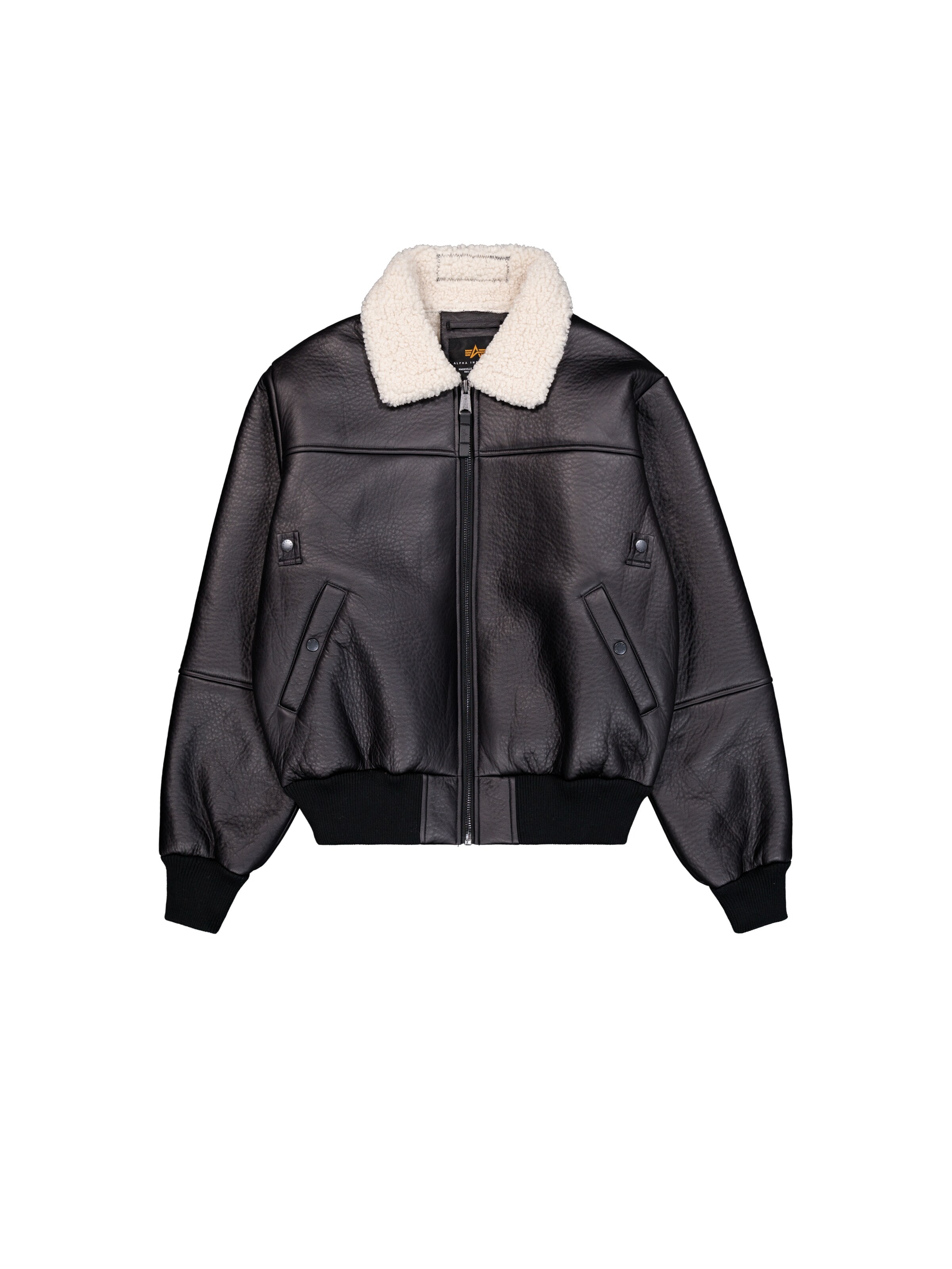 ALPHA INDUSTRIES Χειμερινό μπουφάν 'B-15 Modified' σε μαύρο: μπροστά