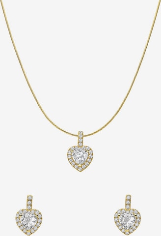 Lucardi Sieraden set in Goud: voorkant