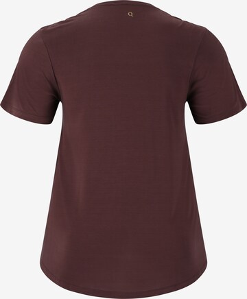 Q by Endurance Performance Shirt in Brown