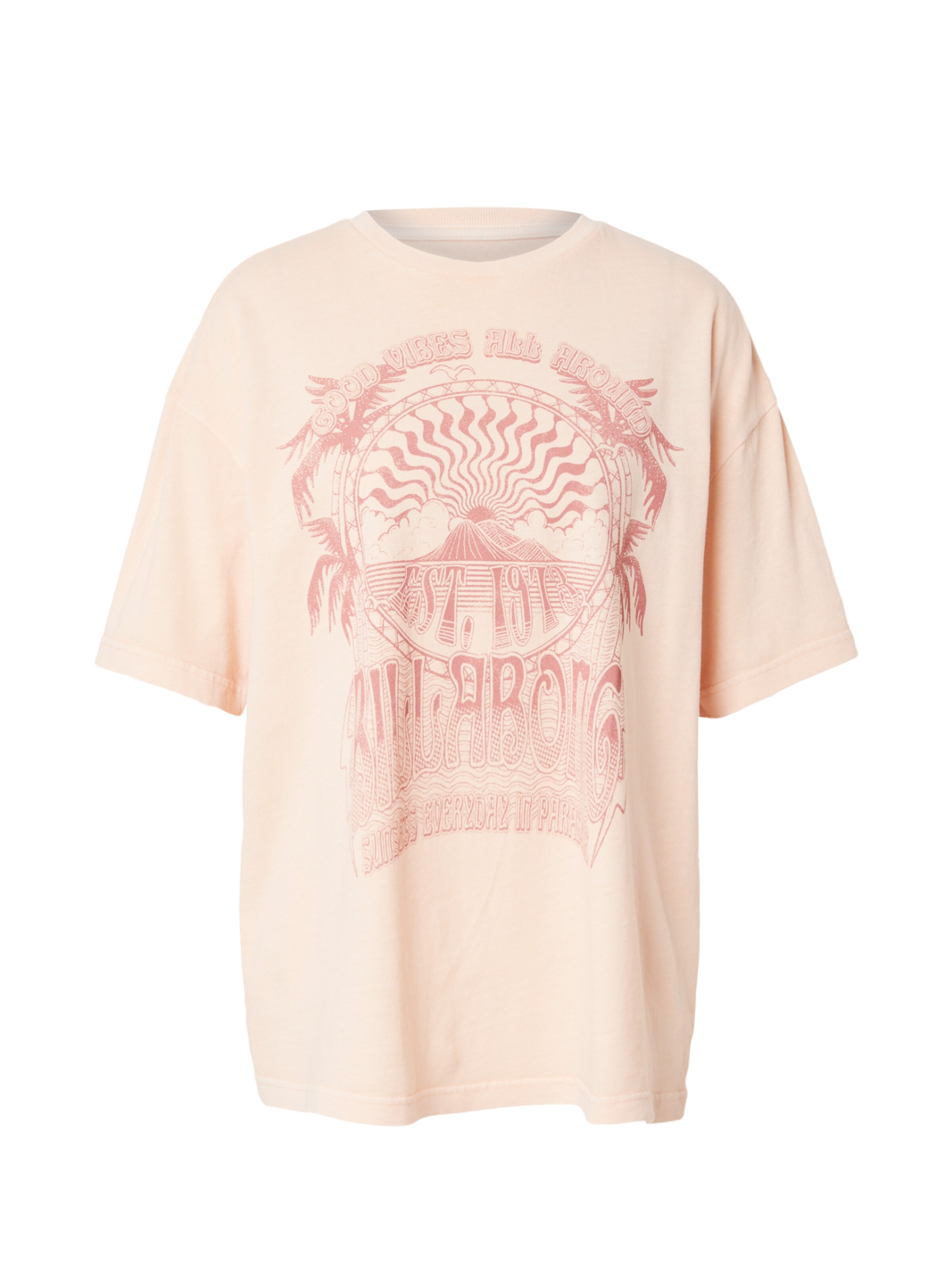 BILLABONG Μπλουζάκι 'Beach Classics' σε πορτοκαλί παστέλ / σκούρο πορτοκαλί, Άποψη προϊόντος